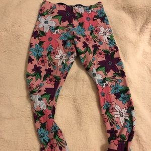 Floral pattern Nike leggings